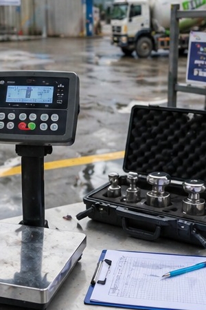 Scale calibration and control instruments