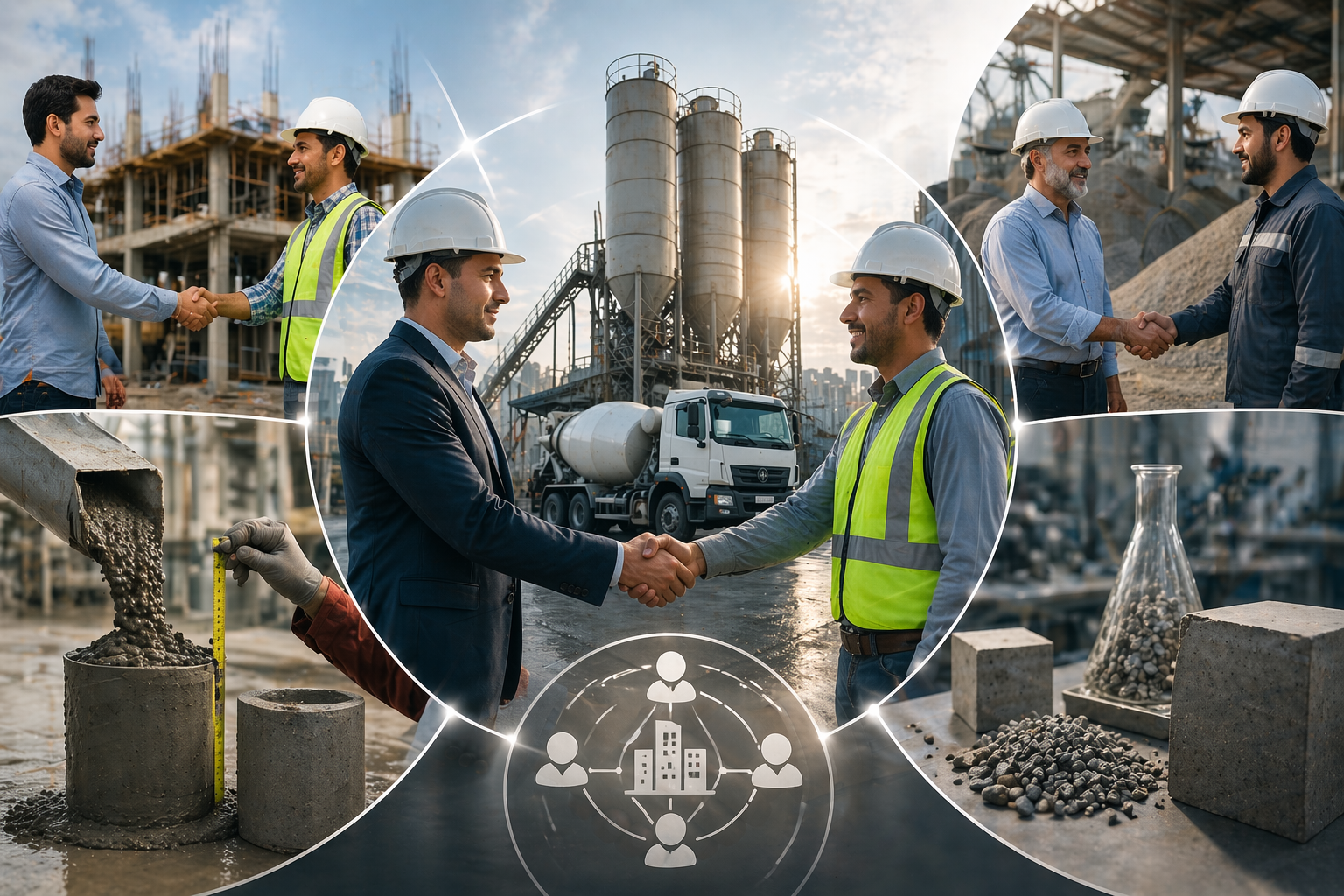 Customer and supplier trust visual